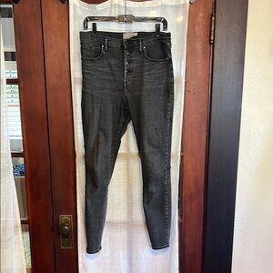 Women's Black Jeans (Everlane High Rise Skinny Jeans)